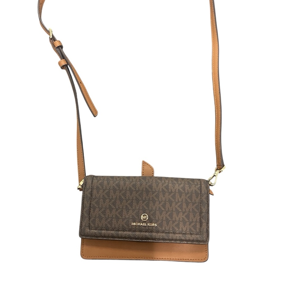 Michael Kors Jet Set logo-print crossbody bag - Picture 4 of 9
